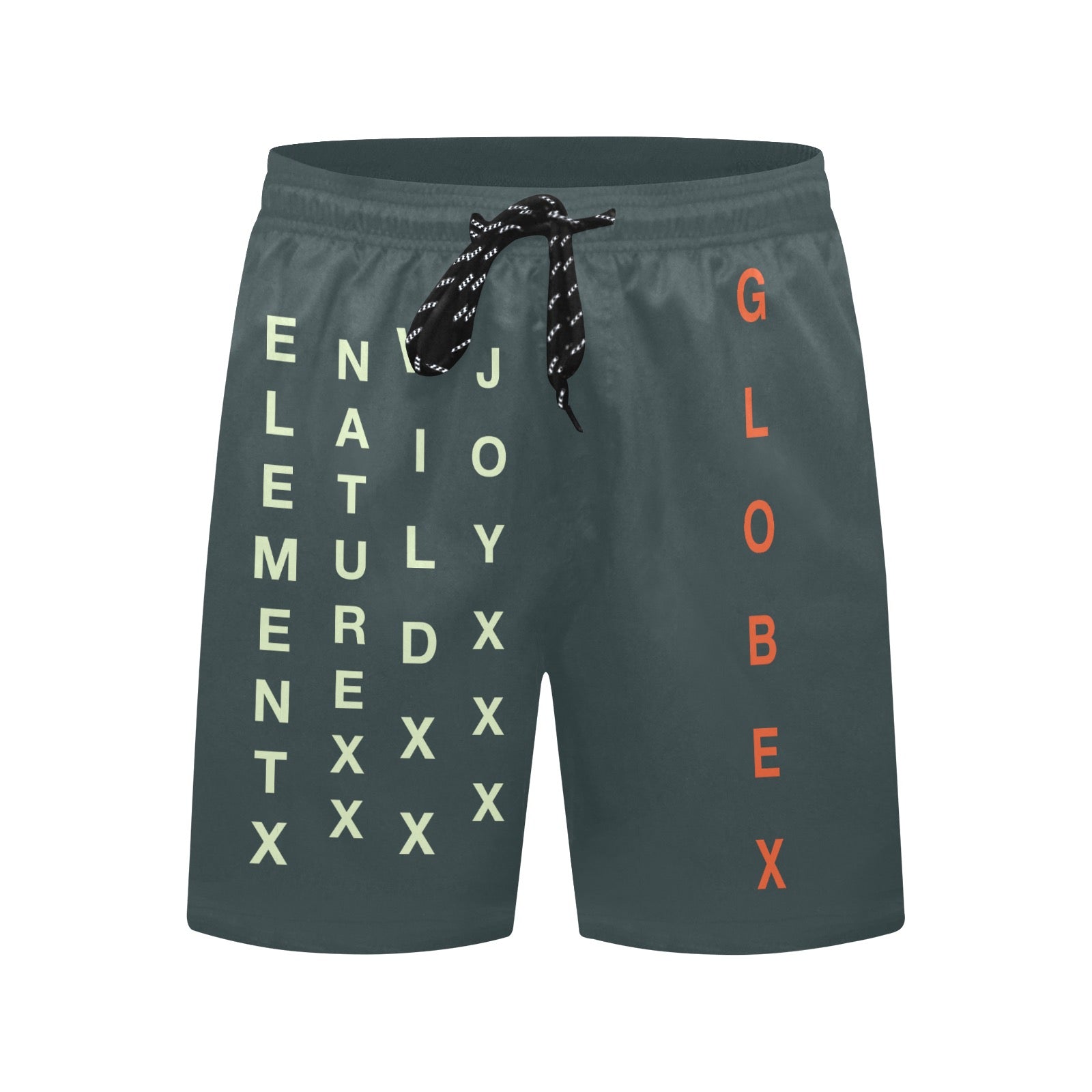 GLOBE X BY ENJOY LIFE Men's Mid-Length Beach Shorts