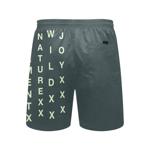GLOBE X BY ENJOY LIFE Men's Mid-Length Beach Shorts