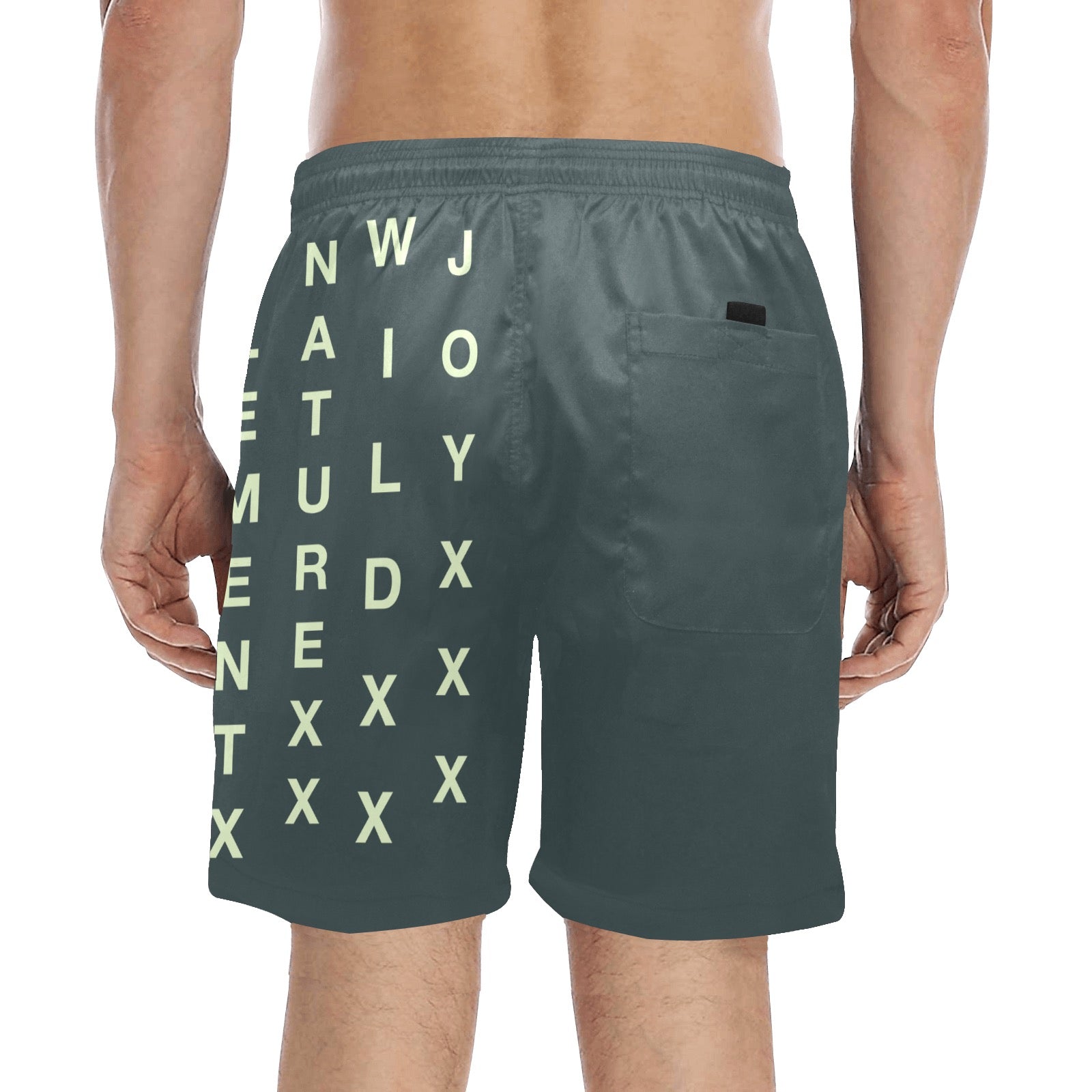 GLOBE X BY ENJOY LIFE Men's Mid-Length Beach Shorts